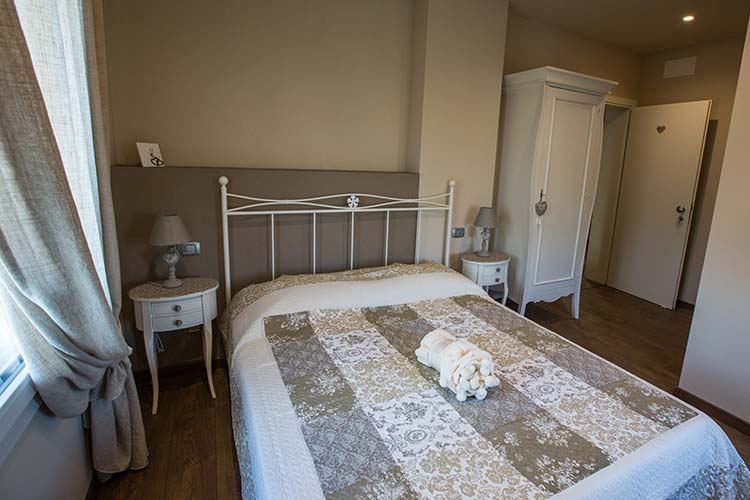 Le camere del b&b Antica Dimora Stucky di Treviso