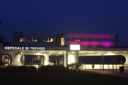 a pochi km dall'ospedale Ca' Foncello a Treviso